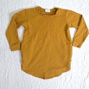 Jax & Lennon Kids Mustard Long Sleeve Tunic with Pockets 3/4 Years